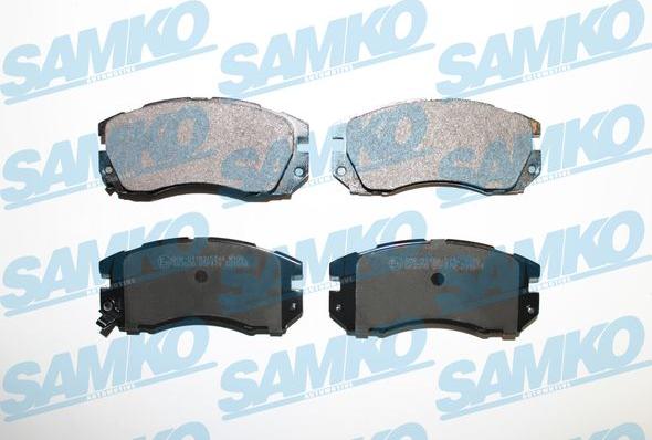 Samko 5SP479 - Brake Pad Set, disc brake autospares.lv