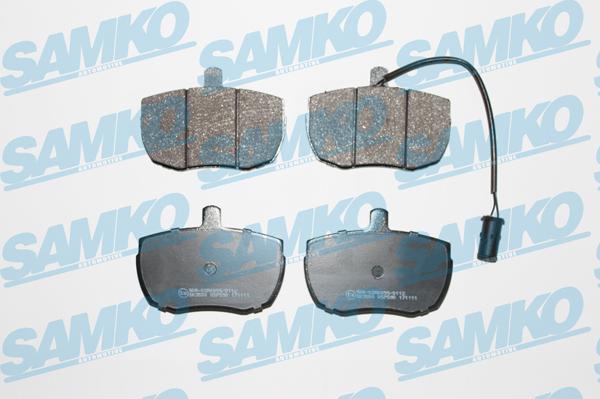 Samko 5SP590 - Brake Pad Set, disc brake autospares.lv