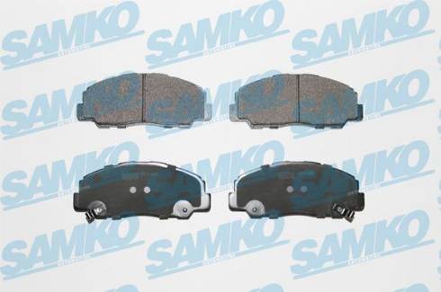 Samko 5SP549 - Brake Pad Set, disc brake autospares.lv