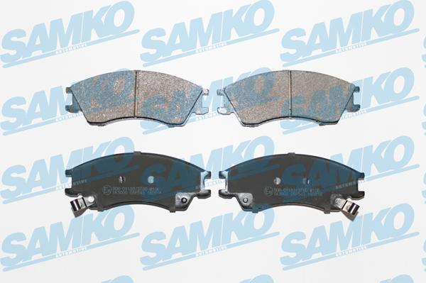 Samko 5SP543 - Brake Pad Set, disc brake autospares.lv
