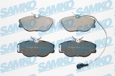 Samko 5SP556 - Brake Pad Set, disc brake autospares.lv