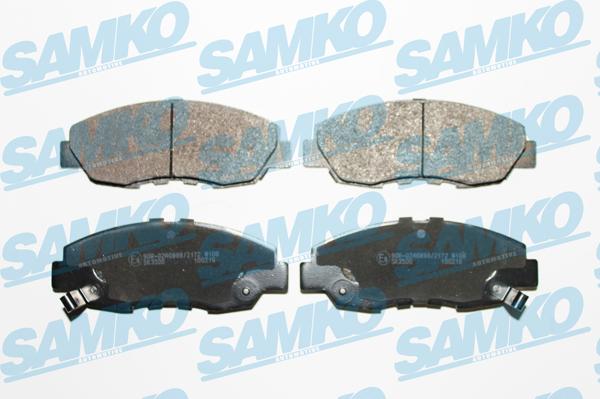 Samko 5SP566 - Brake Pad Set, disc brake autospares.lv