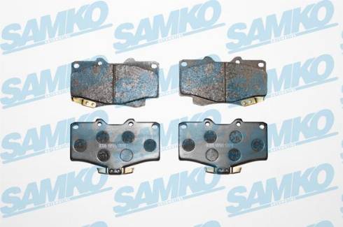 Samko 5SP509 - Brake Pad Set, disc brake autospares.lv