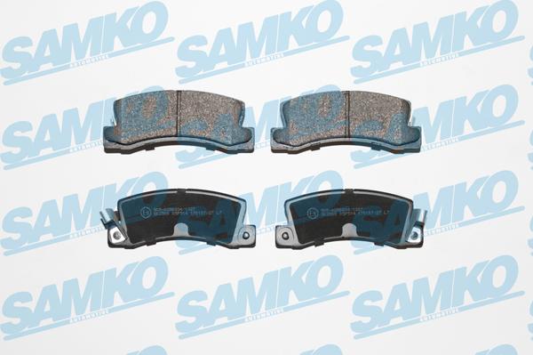 Samko 5SP514 - Brake Pad Set, disc brake autospares.lv