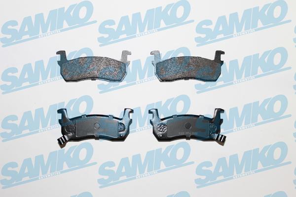 Samko 5SP516 - Brake Pad Set, disc brake autospares.lv