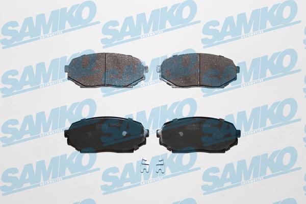 Samko 5SP525 - Brake Pad Set, disc brake autospares.lv