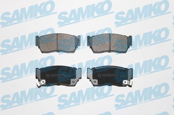 Samko 5SP520 - Brake Pad Set, disc brake autospares.lv