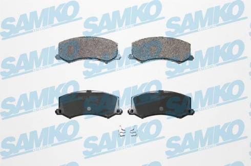 Samko 5SP522 - Brake Pad Set, disc brake autospares.lv