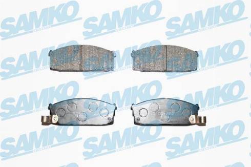 Samko 5SP527 - Brake Pad Set, disc brake autospares.lv