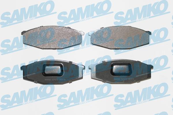 Samko 5SP575 - Brake Pad Set, disc brake autospares.lv