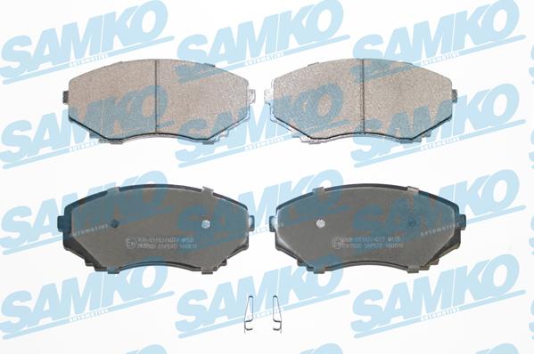 Samko 5SP570 - Brake Pad Set, disc brake autospares.lv