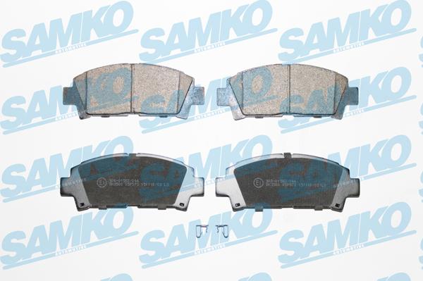 Samko 5SP573 - Brake Pad Set, disc brake autospares.lv