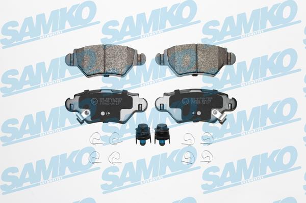 Samko 5SP699 - Brake Pad Set, disc brake autospares.lv