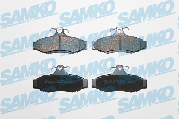 Samko 5SP694 - Brake Pad Set, disc brake autospares.lv