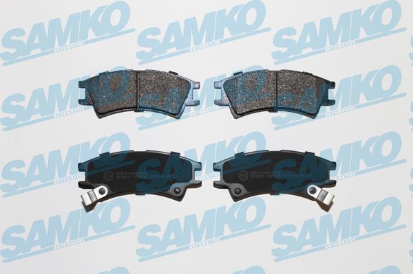 Samko 5SP695 - Brake Pad Set, disc brake autospares.lv