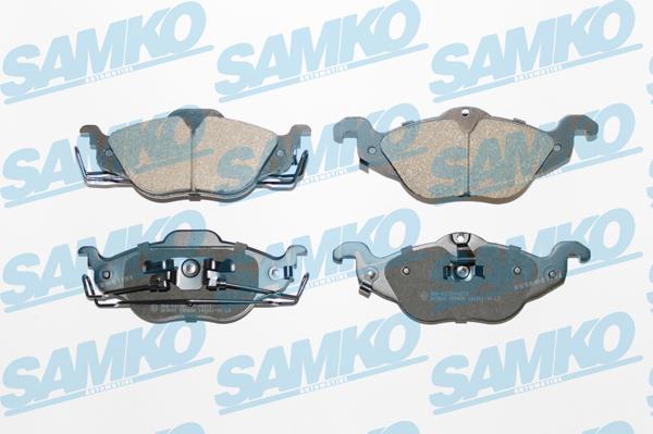 Samko 5SP698 - Brake Pad Set, disc brake autospares.lv