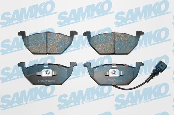 Samko 5SP692 - Brake Pad Set, disc brake autospares.lv