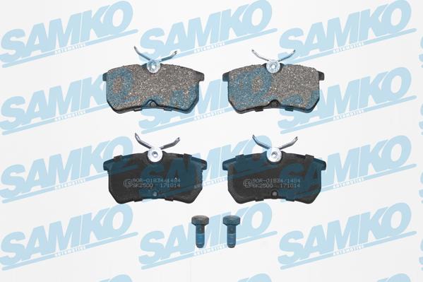 Samko 5SP697 - Brake Pad Set, disc brake autospares.lv