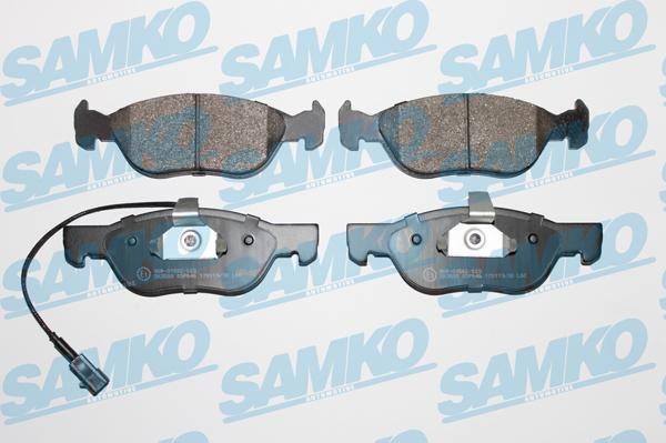 Samko 5SP646 - Brake Pad Set, disc brake autospares.lv