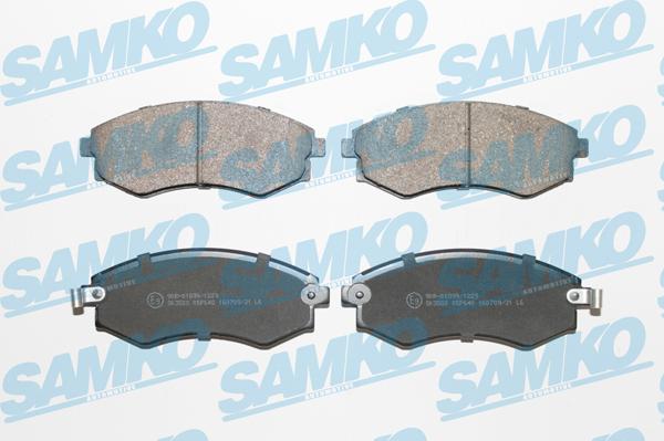 Samko 5SP640 - Brake Pad Set, disc brake autospares.lv