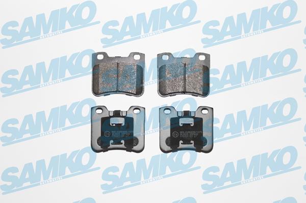 Samko 5SP643 - Brake Pad Set, disc brake autospares.lv