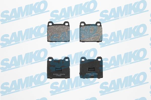 Samko 5SP659 - Brake Pad Set, disc brake autospares.lv