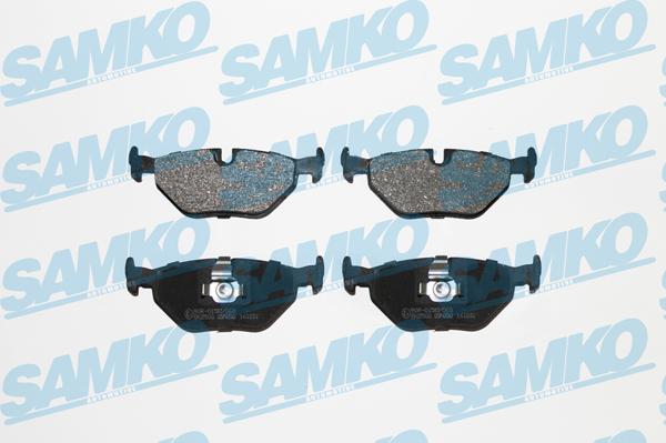 Samko 5SP650 - Brake Pad Set, disc brake autospares.lv