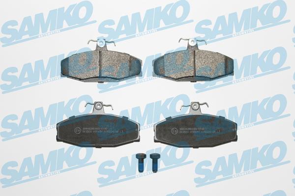 Samko 5SP651 - Brake Pad Set, disc brake autospares.lv