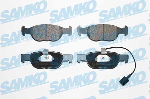 Samko 5SP652 - Brake Pad Set, disc brake autospares.lv