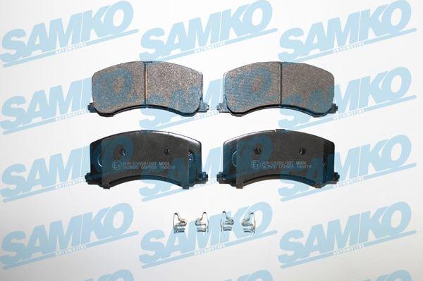 Samko 5SP665 - Brake Pad Set, disc brake autospares.lv