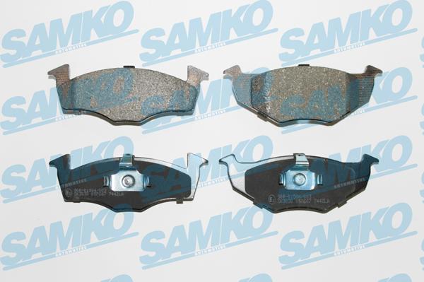 Samko 5SP667 - Brake Pad Set, disc brake autospares.lv