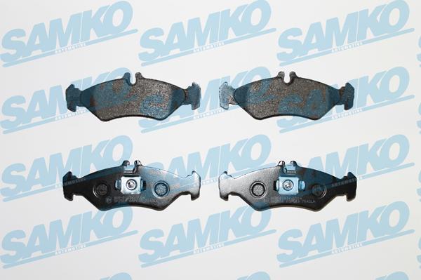 Samko 5SP609 - Brake Pad Set, disc brake autospares.lv