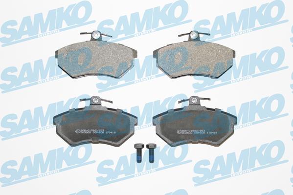 Samko 5SP600 - Brake Pad Set, disc brake autospares.lv