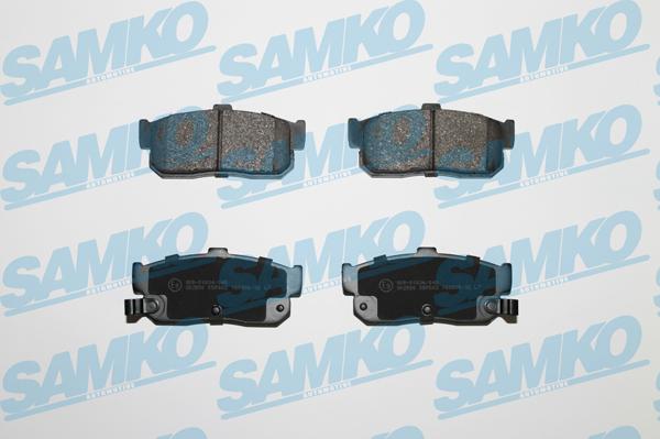 Samko 5SP602 - Brake Pad Set, disc brake autospares.lv