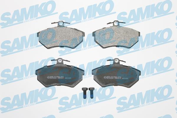Samko 5SP613 - Brake Pad Set, disc brake autospares.lv