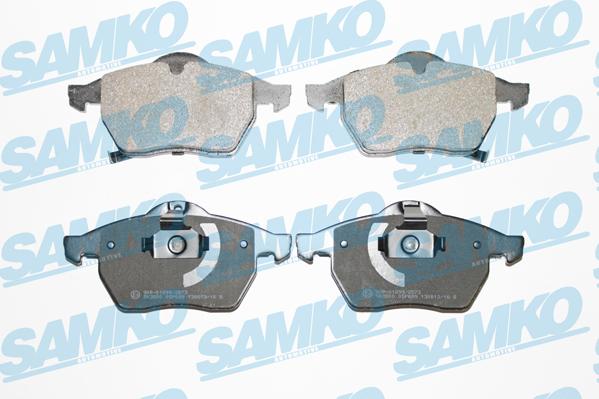 Samko 5SP689 - Brake Pad Set, disc brake autospares.lv