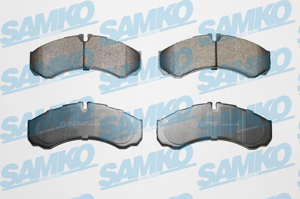 Samko 5SP684 - Brake Pad Set, disc brake autospares.lv