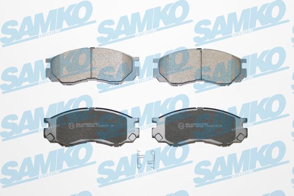 Samko 5SP686 - Brake Pad Set, disc brake autospares.lv