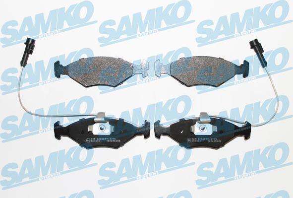 Samko 5SP680 - Brake Pad Set, disc brake autospares.lv