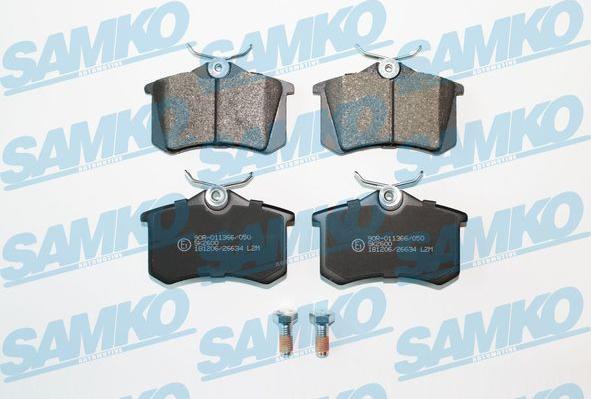 Samko 5SP868 - Brake Pad Set, disc brake autospares.lv