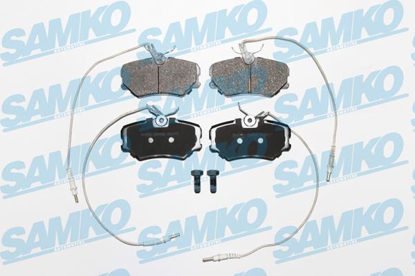 Samko 5SP636 - Brake Pad Set, disc brake autospares.lv