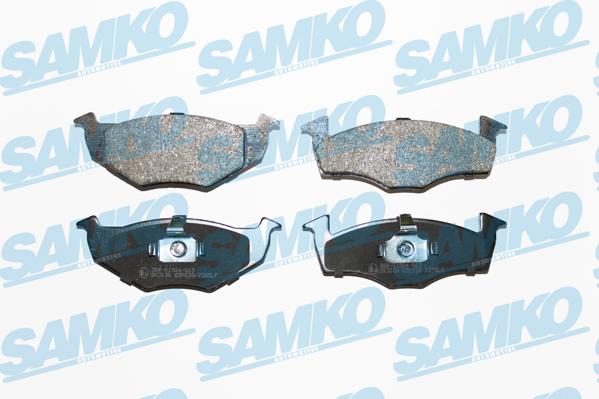 Samko 5SP638 - Brake Pad Set, disc brake autospares.lv