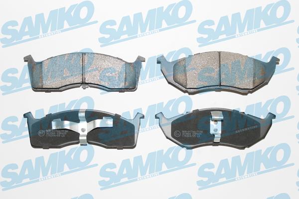 Samko 5SP629 - Brake Pad Set, disc brake autospares.lv