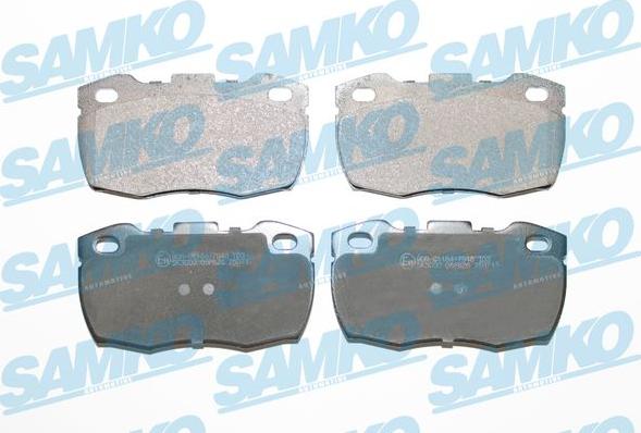 Samko 5SP626 - Brake Pad Set, disc brake autospares.lv