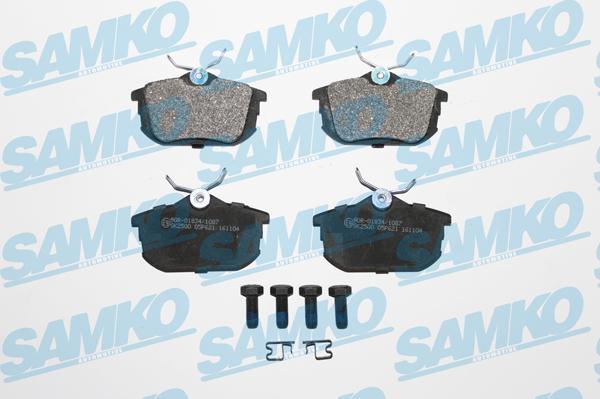 Samko 5SP621 - Brake Pad Set, disc brake autospares.lv