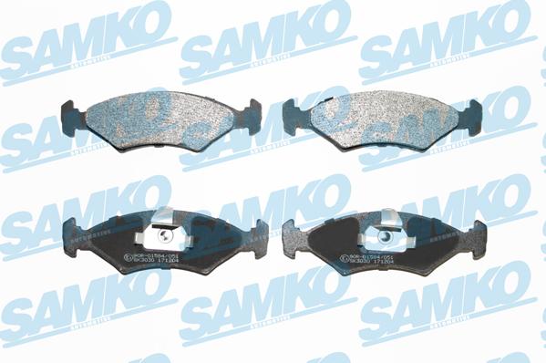 Samko 5SP628 - Brake Pad Set, disc brake autospares.lv