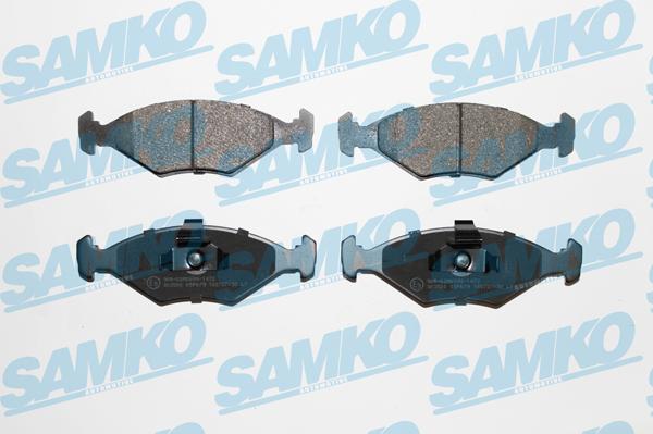 Samko 5SP679 - Brake Pad Set, disc brake autospares.lv