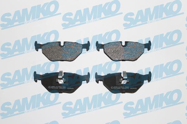 Samko 5SP675 - Brake Pad Set, disc brake autospares.lv