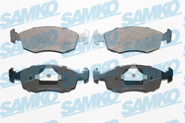 Samko 5SP678 - Brake Pad Set, disc brake autospares.lv