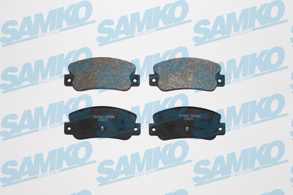 Samko 5SP095 - Brake Pad Set, disc brake autospares.lv